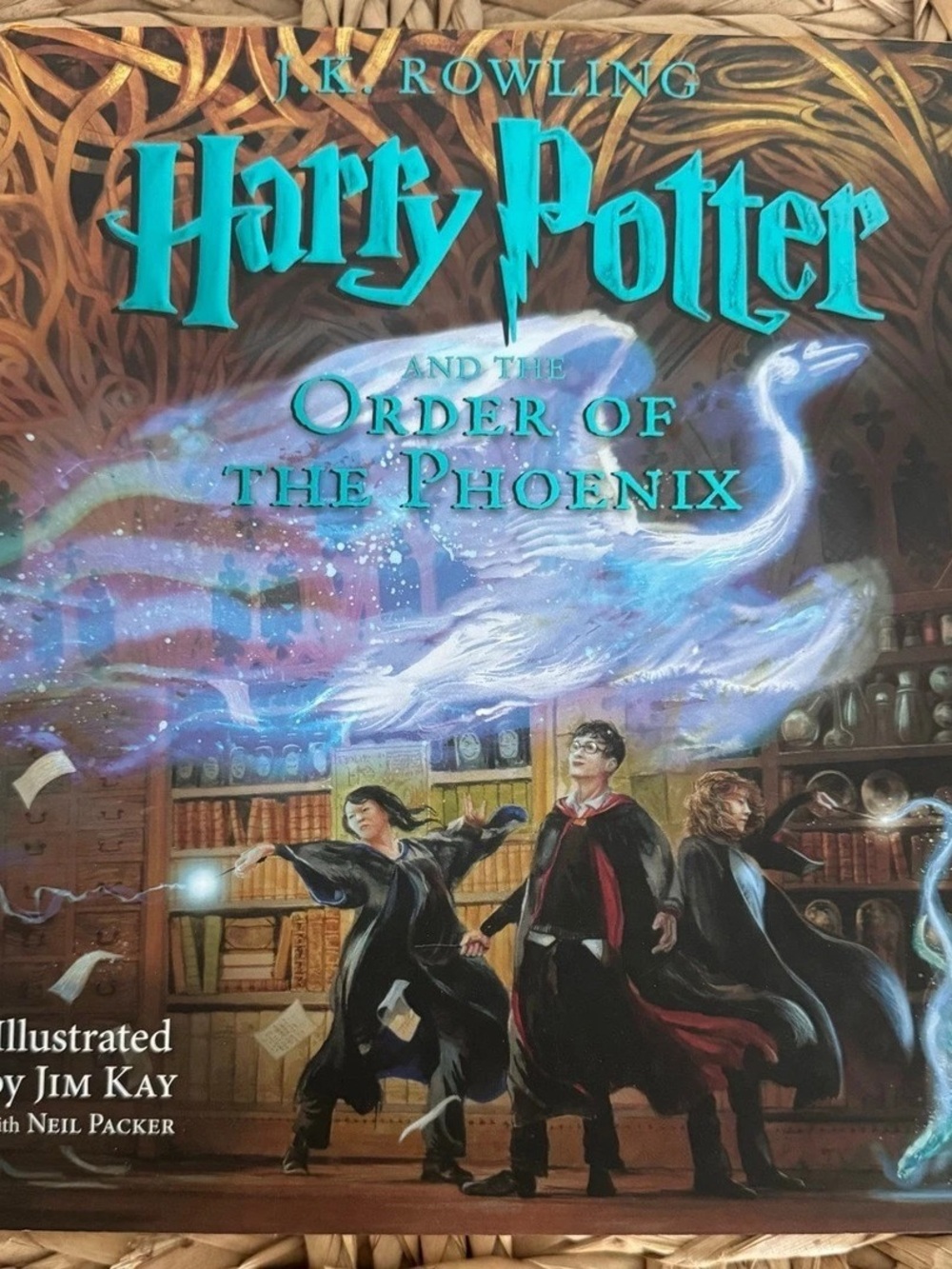 Scholastic Harry Potter and the Order of the Phoenix Illustrated Edition Order